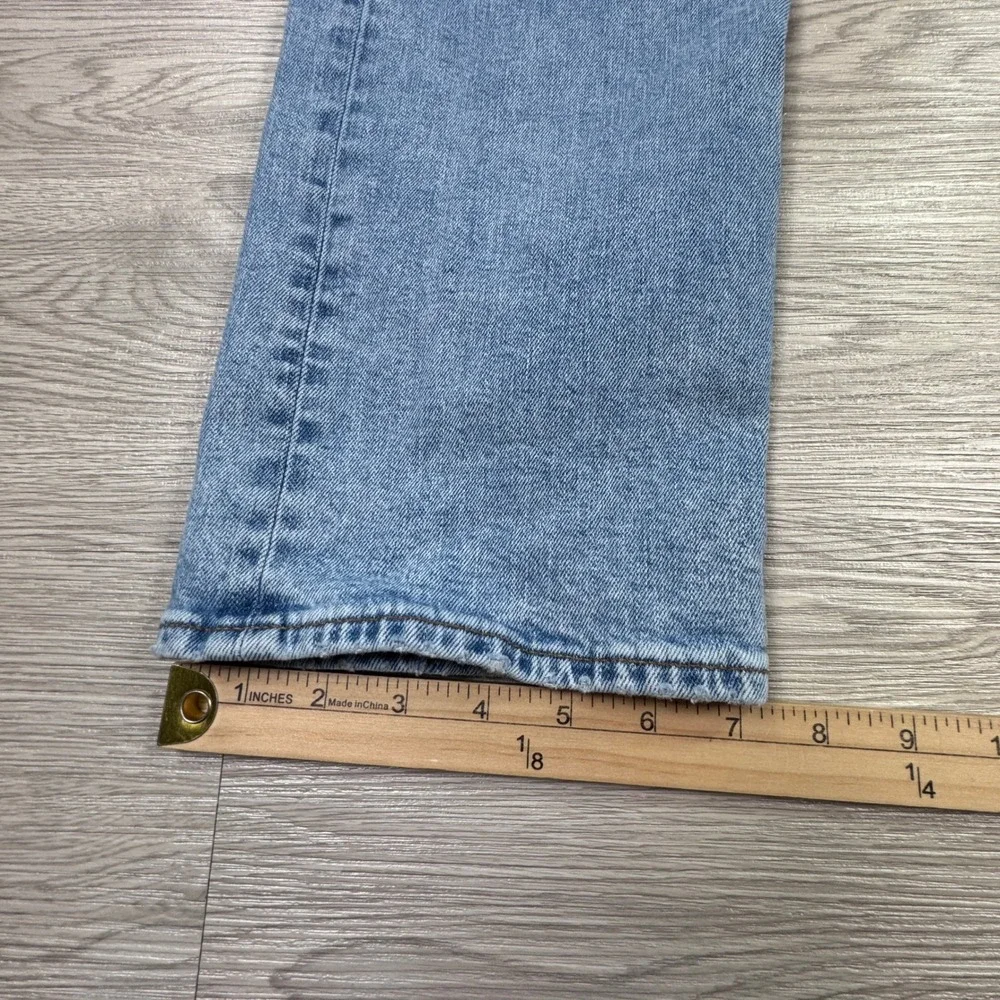 American Eagle Men's Jeans Original Straight Light Wash 34x36 Stretch Denim